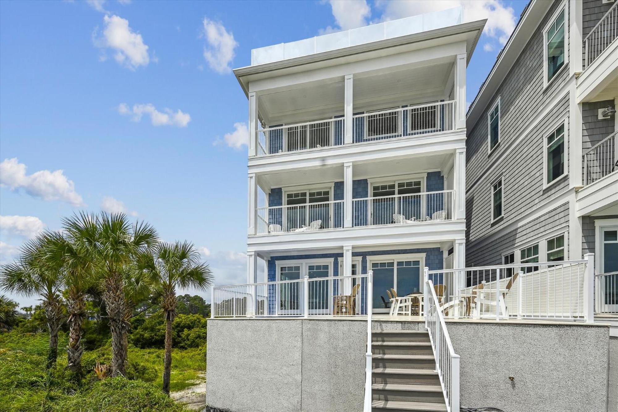 8 Terra Bella Trace- Oceanfront, 6 Primary Rooms, Pool, Roof Top, Free Activities Included Hilton Head Island Exterior foto