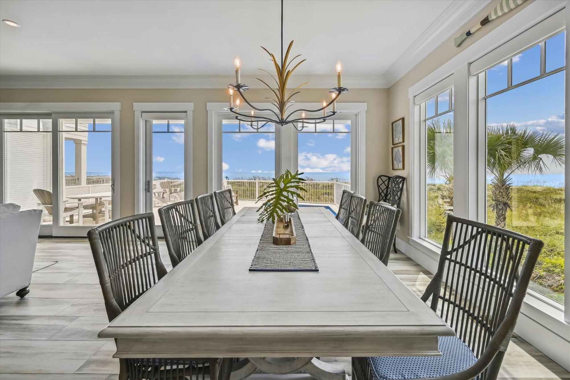 8 Terra Bella Trace- Oceanfront, 6 Primary Rooms, Pool, Roof Top, Free Activities Included Hilton Head Island Exterior foto